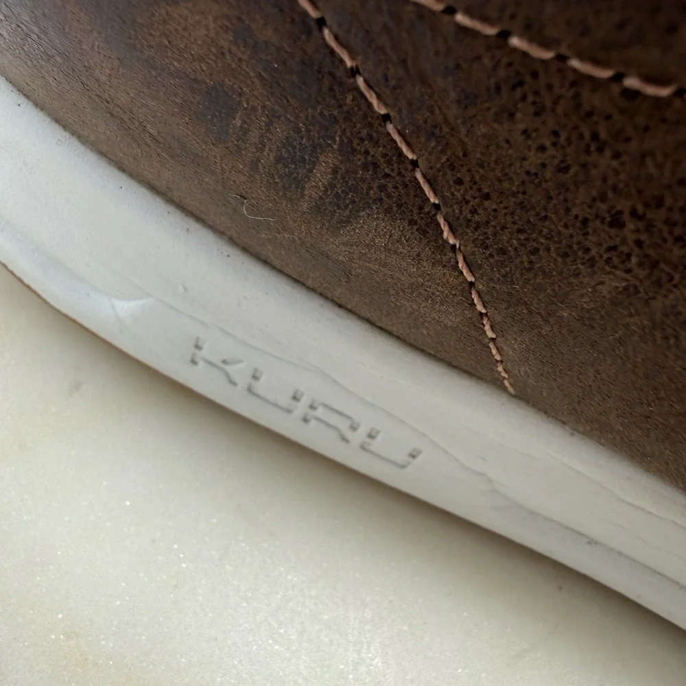 Kuru Roam Classic Court Mens Size 10.5 Brown Athletic Leather Shoes Sneakers